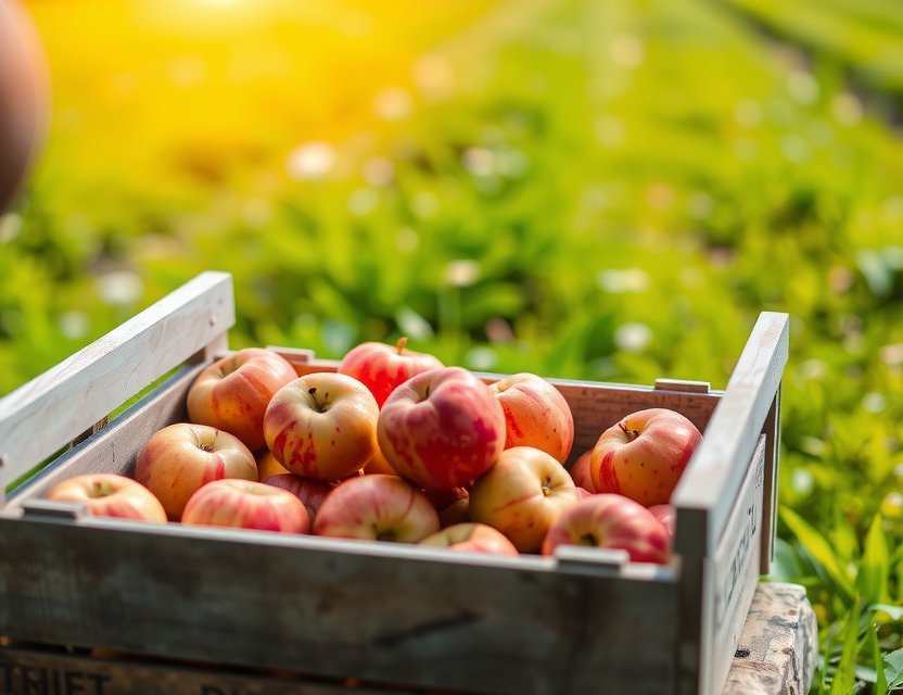Frische Äpfel aus dem Hofladen Henstedt-Ulzburg
