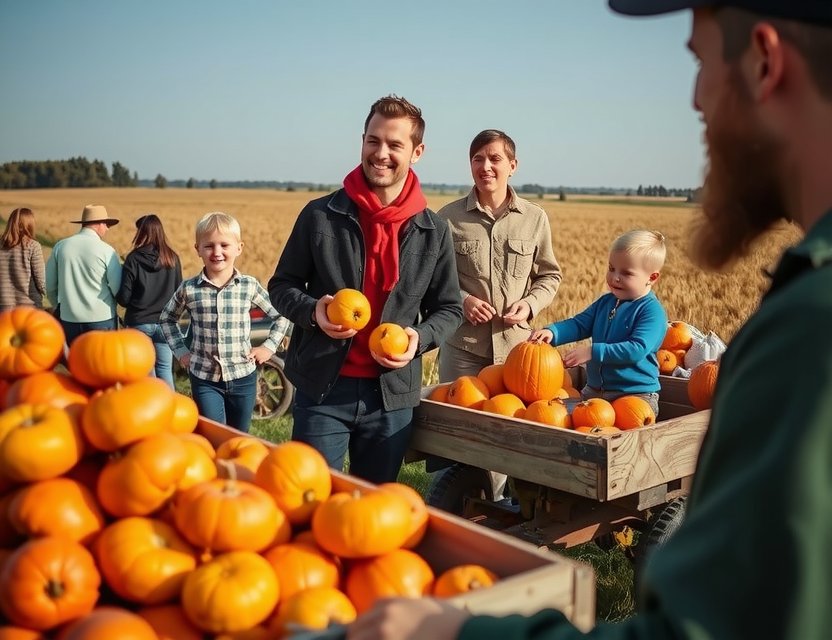 Erntefest auf dem Bauernhof Henstedt-Ulzburg mit Familien und frischen Produkten Schleswig-Holstein